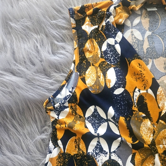 Beautiful Sleeveless V Neck Blouse - Picture 3 of 4